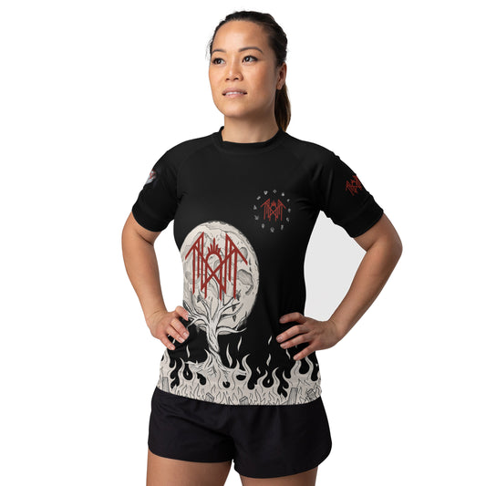 Nothing Lasts Forever Women's Short Sleeve Rash Guard
