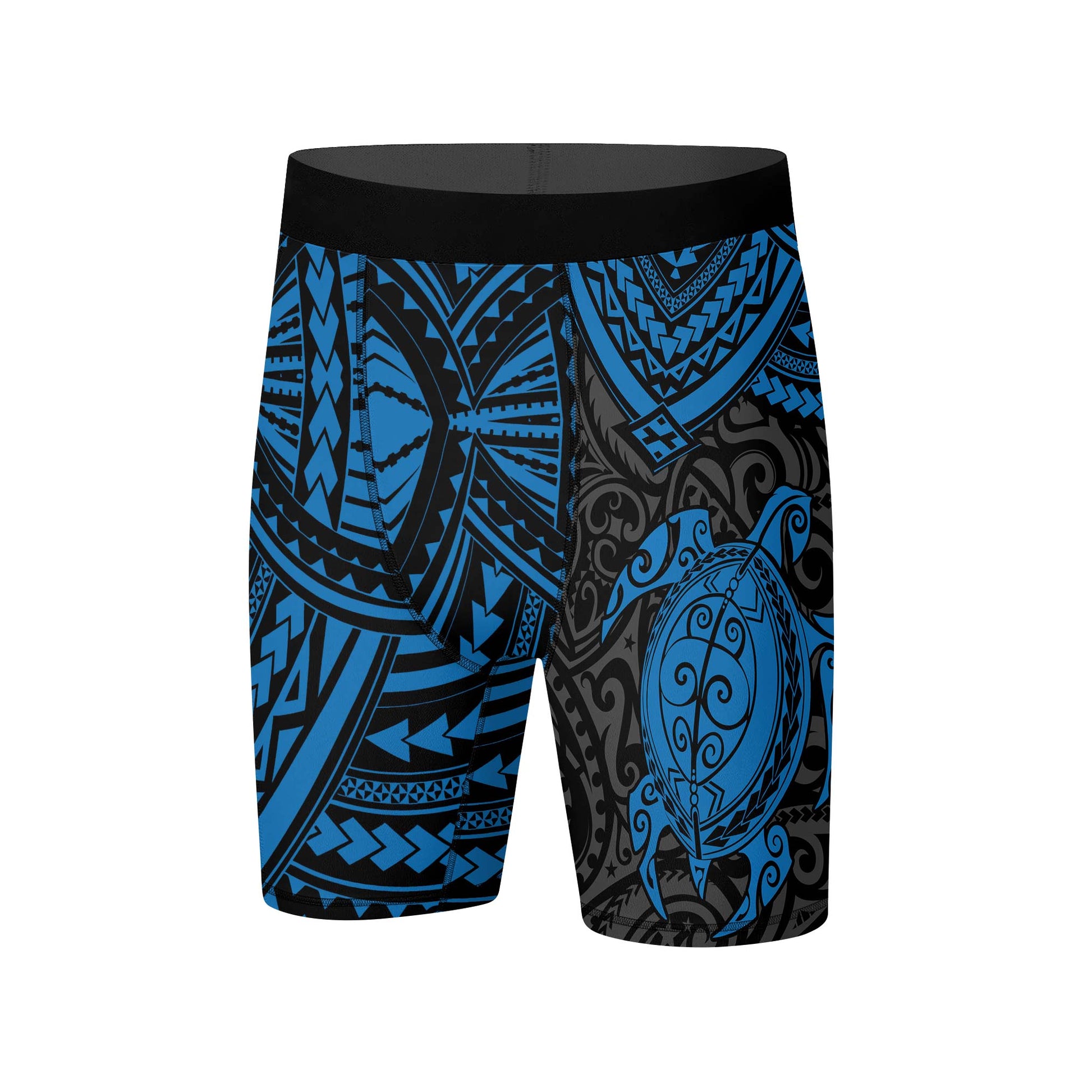 Ocean Honu Tattoo Compression Shorts