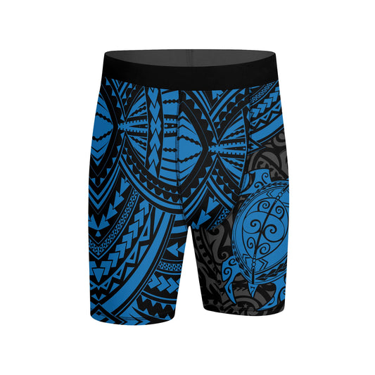 Ocean Honu Tattoo Compression Shorts
