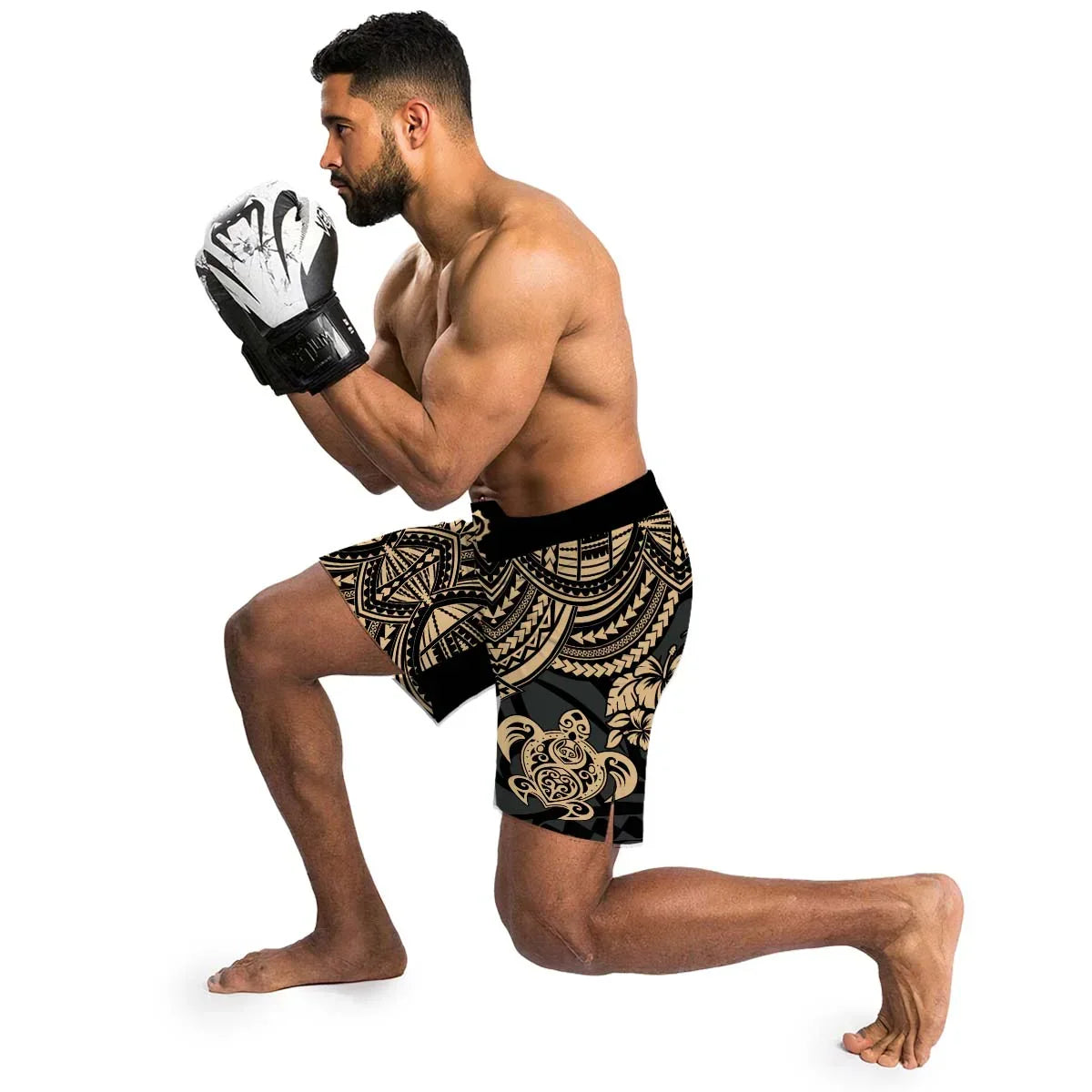 Ocean Honu Tattoo Fight Shorts