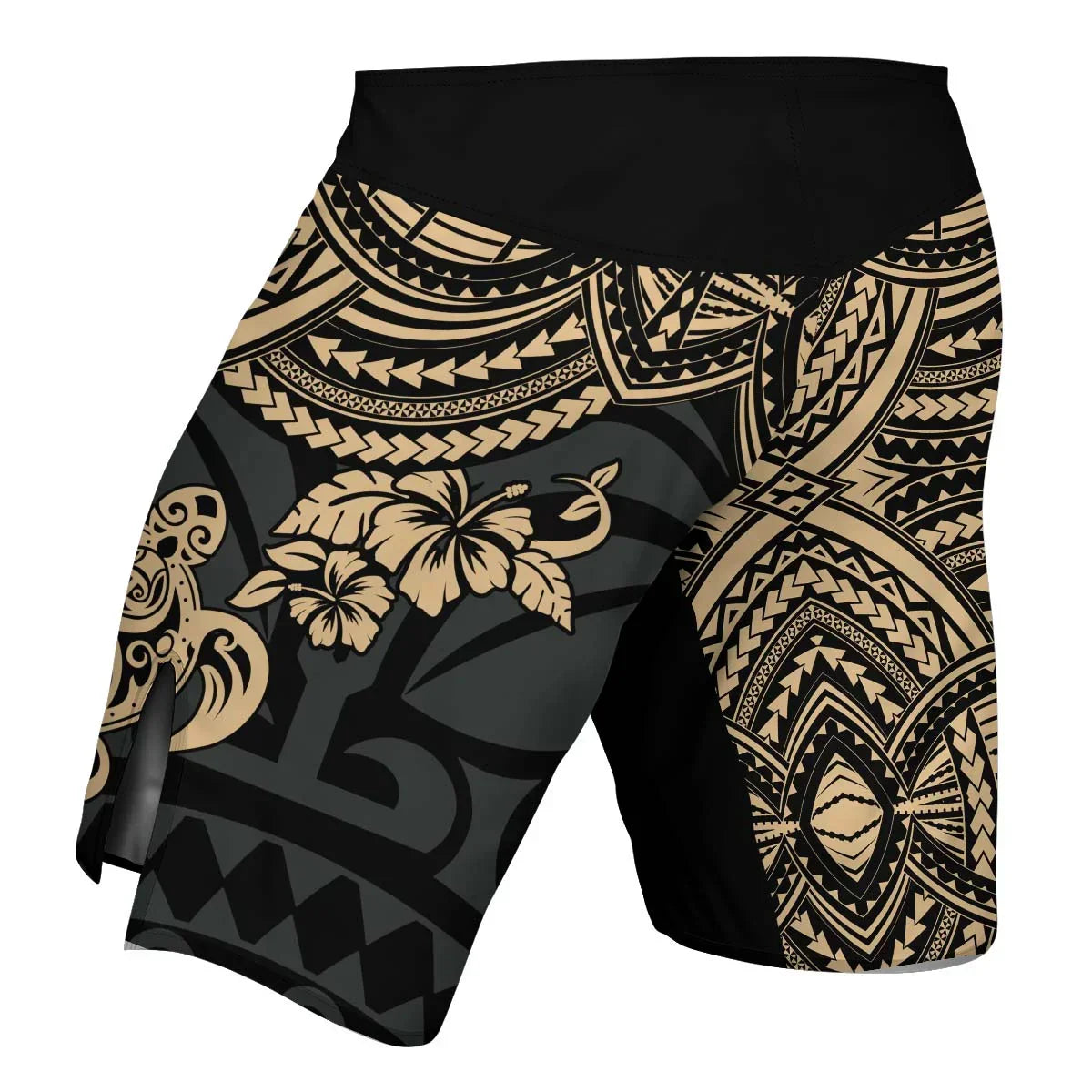 Ocean Honu Tattoo Fight Shorts