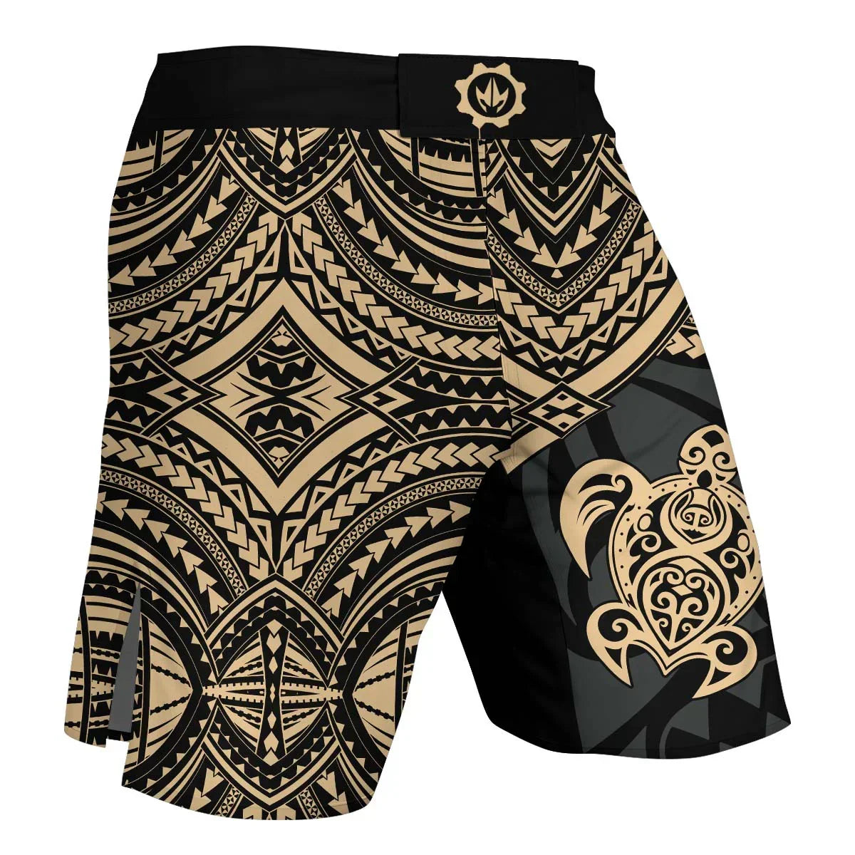Ocean Honu Tattoo Fight Shorts