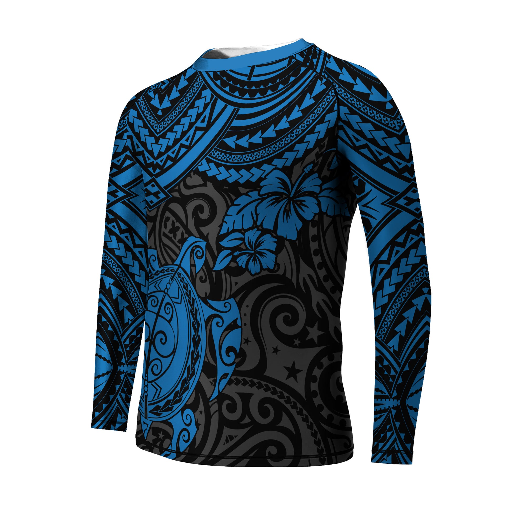 Ocean Honu Tattoo Kids Rash Guard