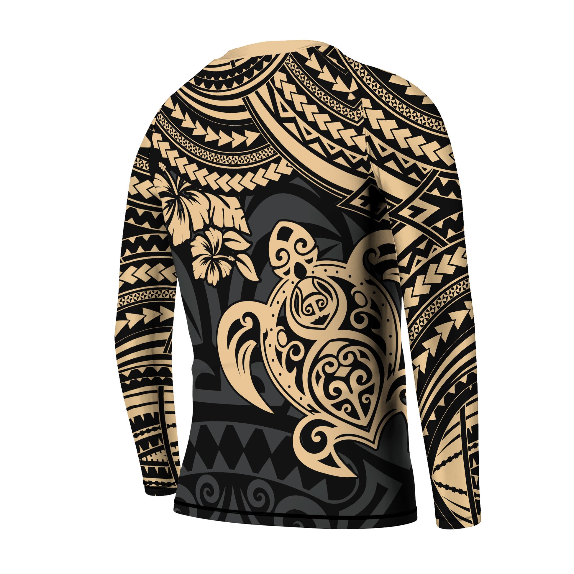 Ocean Honu Tattoo Kids Rash Guard