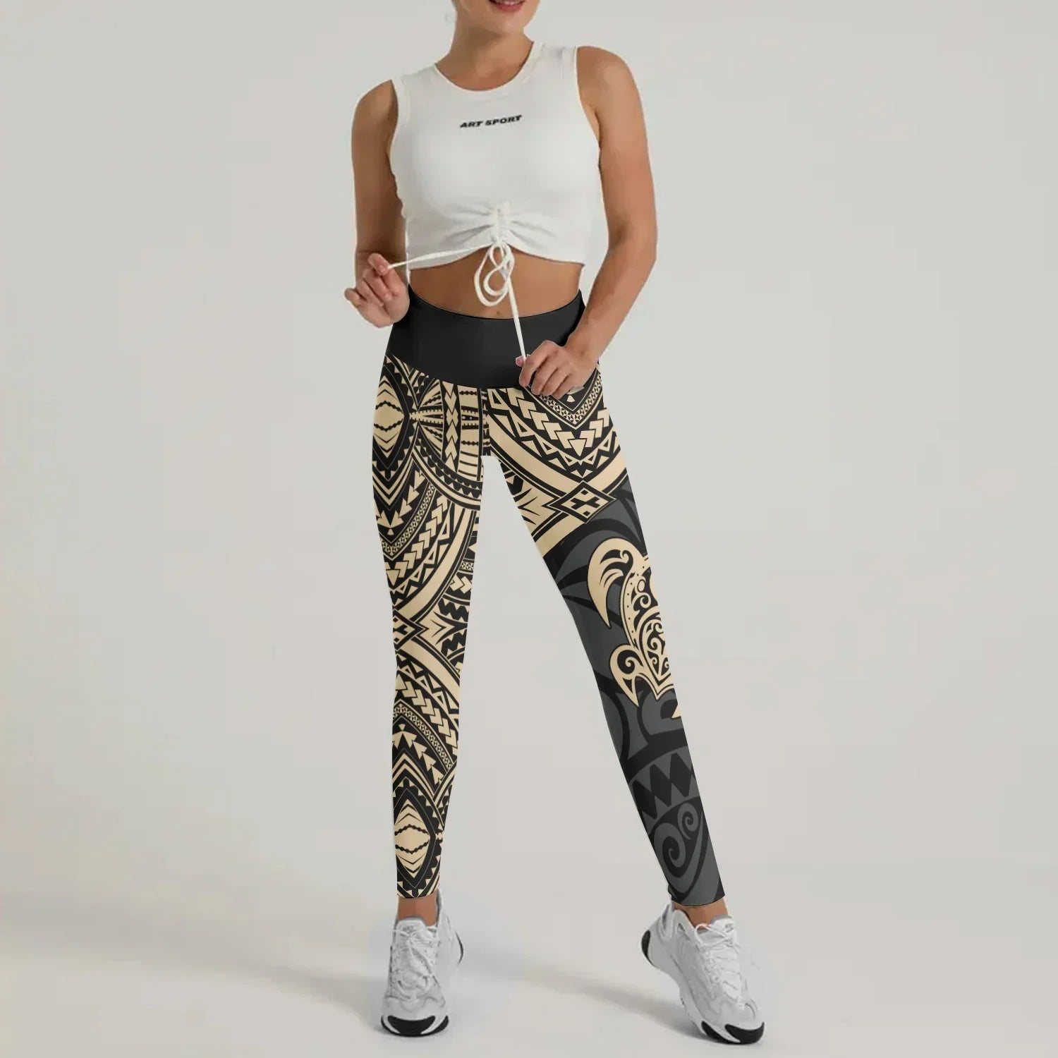 Ocean Honu Tattoo Leggings