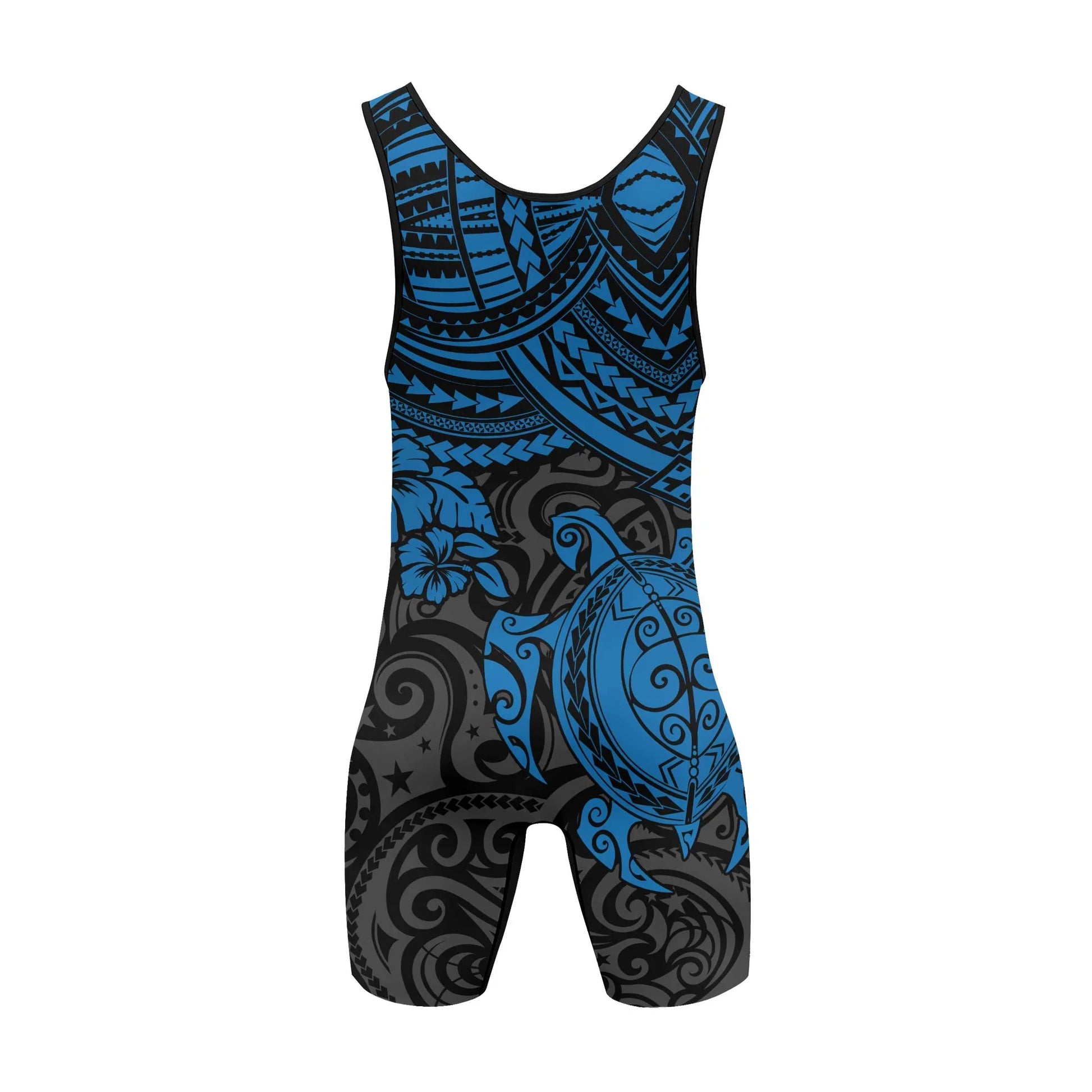 Ocean Honu Tattoo Wrestling Singlets