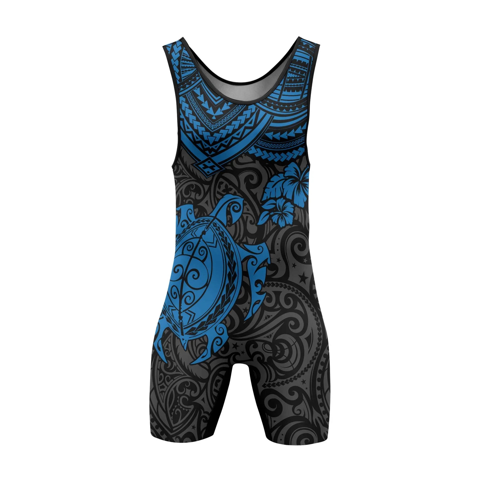 Ocean Honu Tattoo Wrestling Singlets