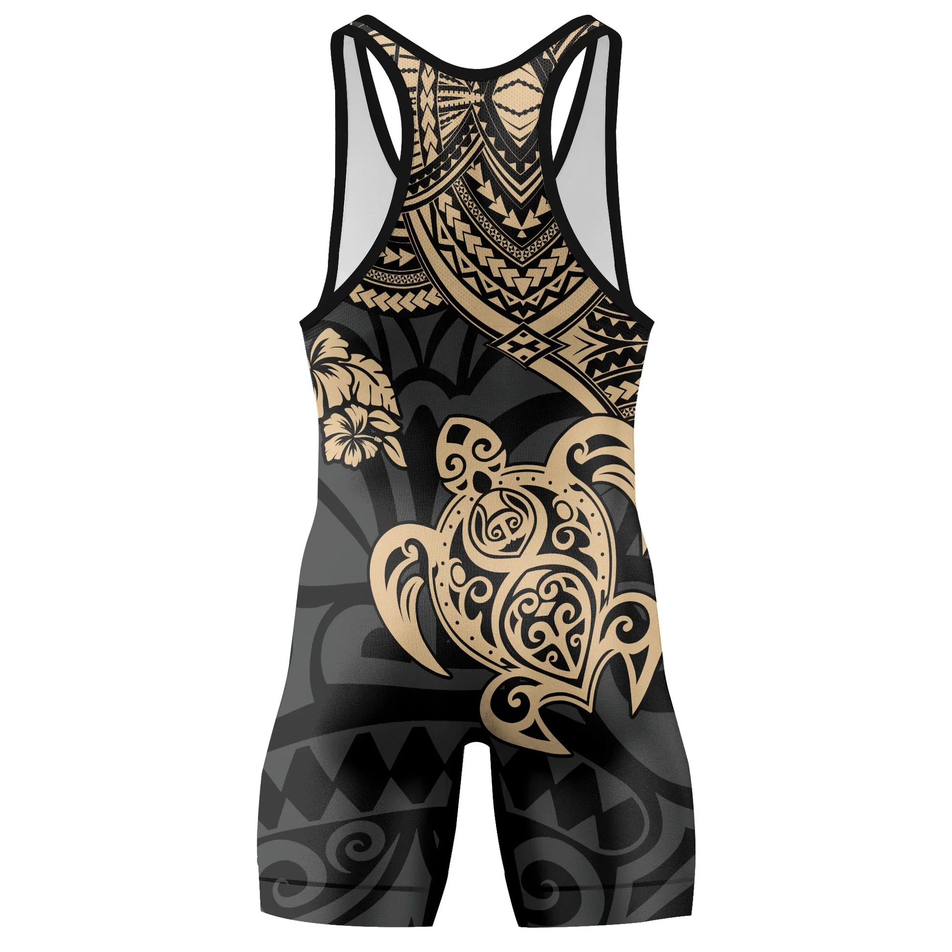 Ocean Honu Tattoo Wrestling Singlets