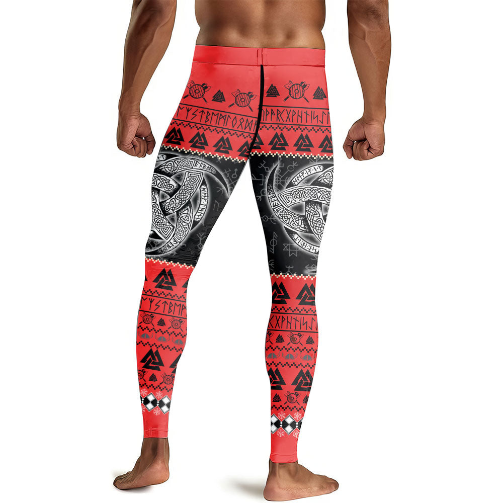 Odin Triskele Men's Compression Leggings
