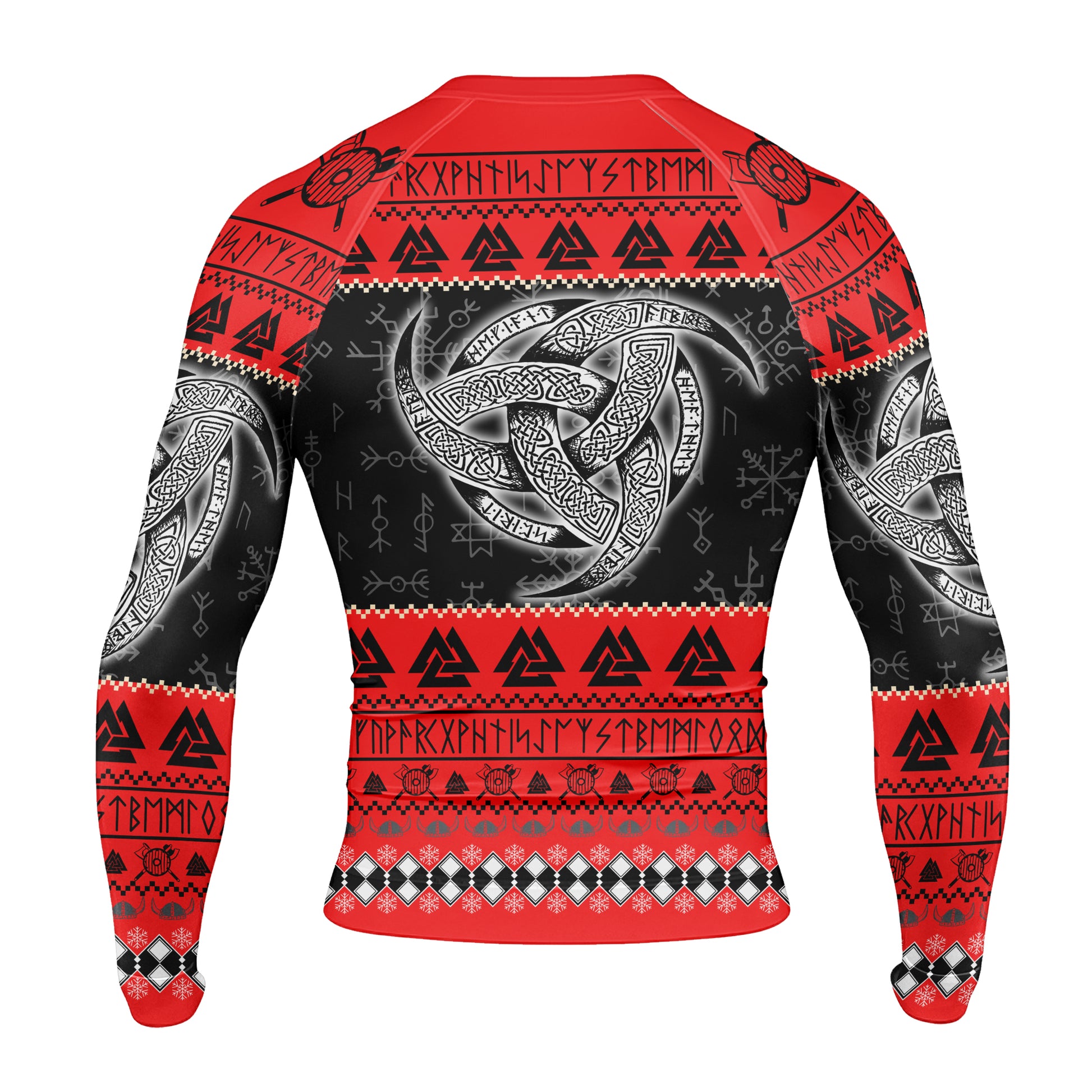 Odin Triskele Men's Long Sleeve Rash Guard