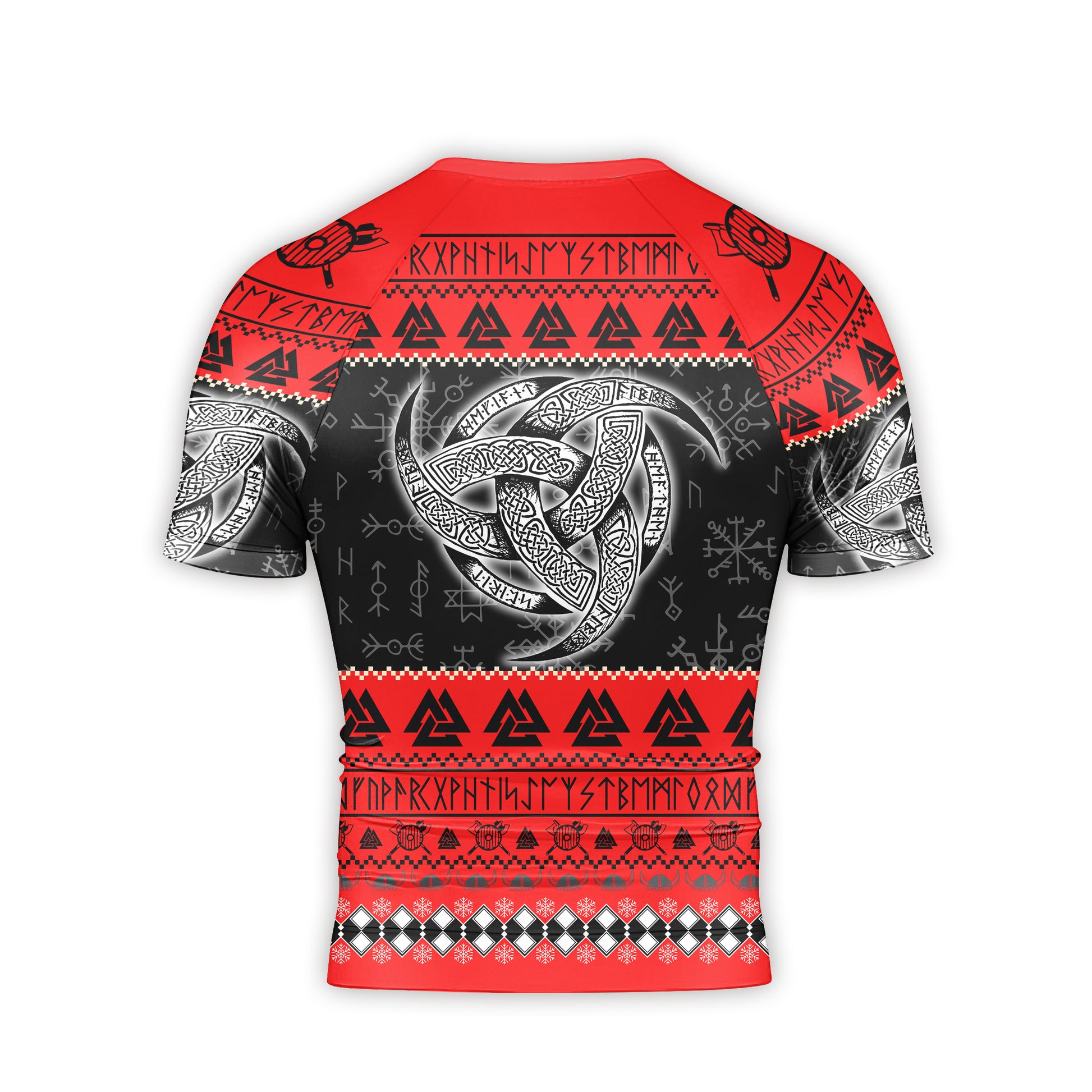 Odin Triskele Men's Short Sleeve Rash Guard
