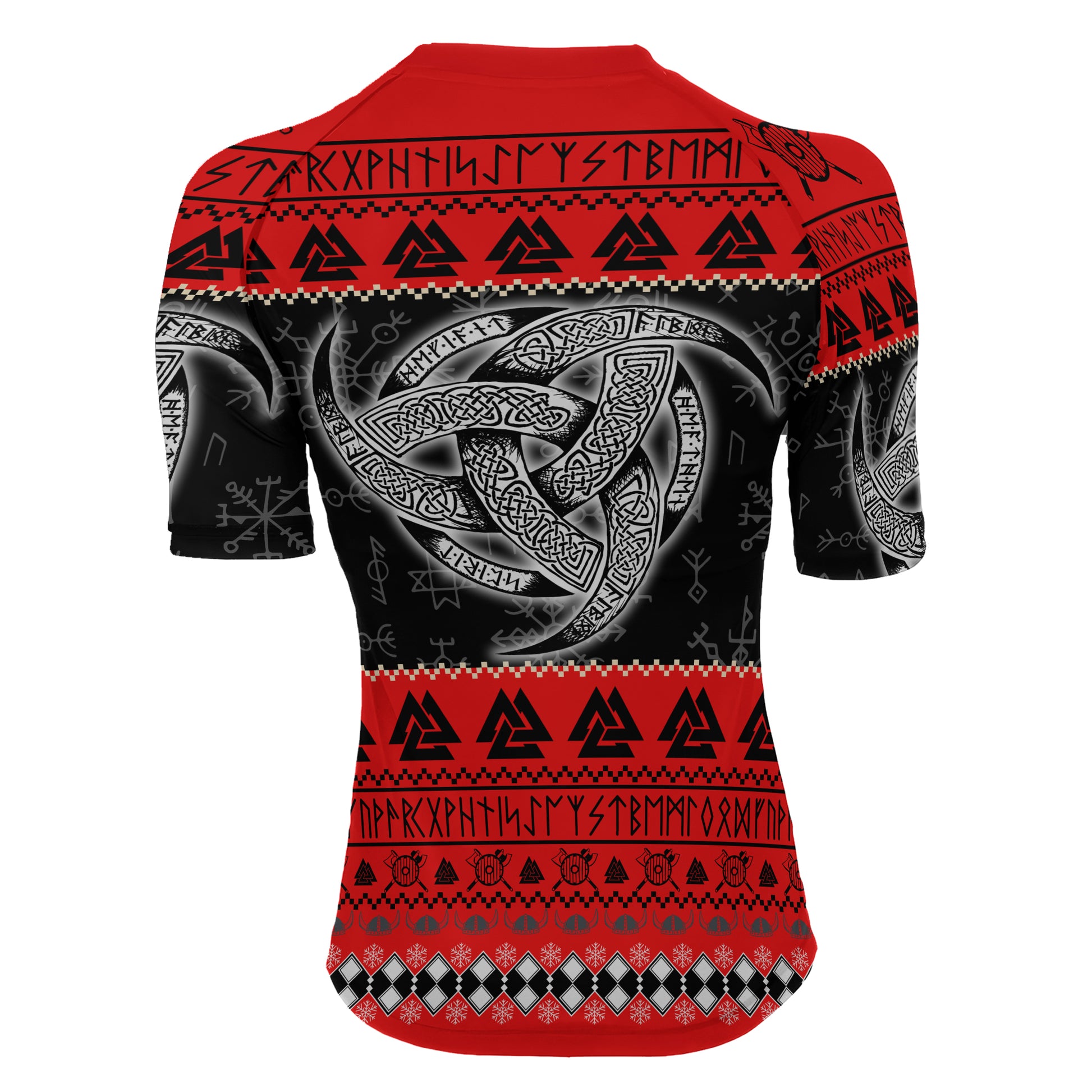 Odin Triskele Women's Short Sleeve Rash Guard