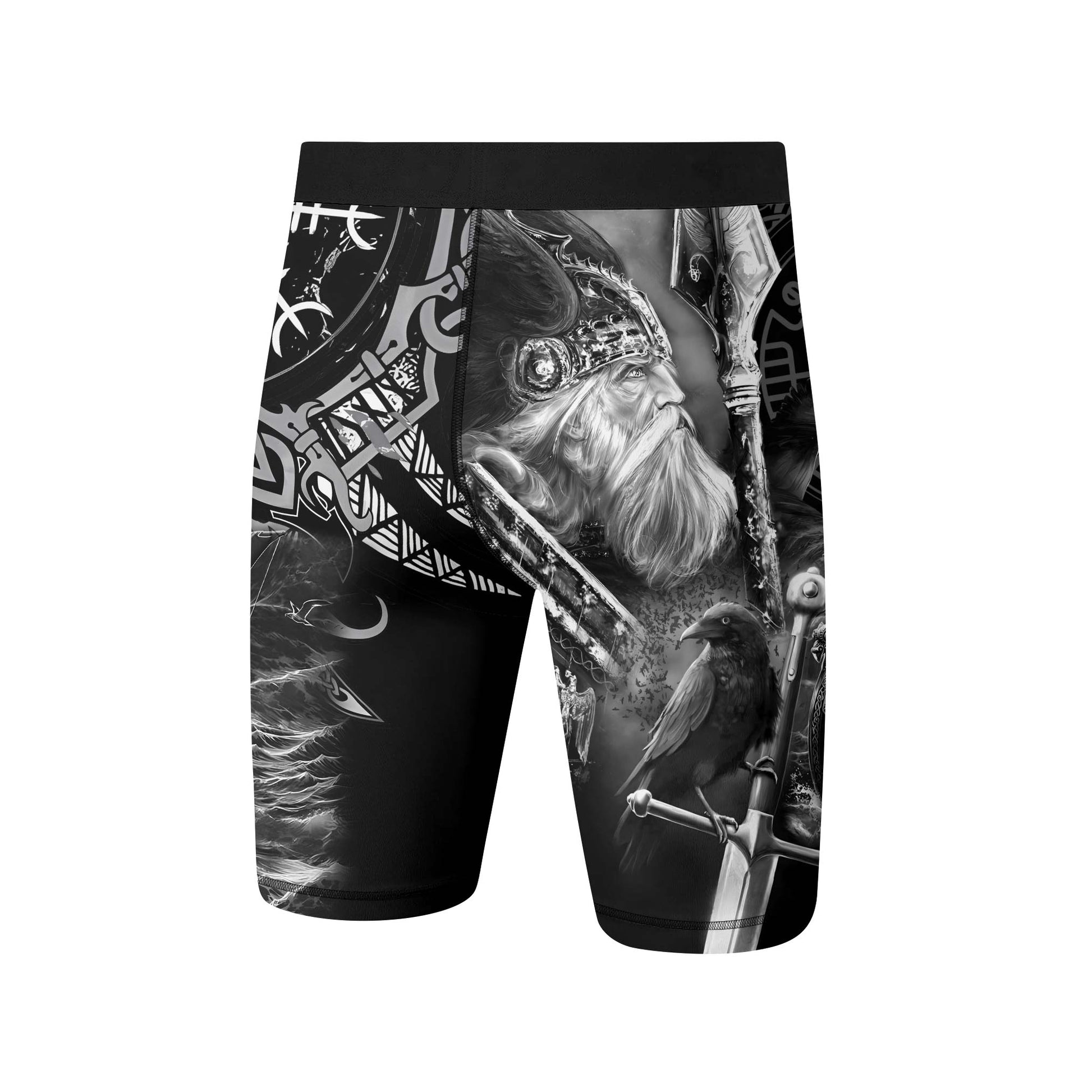 Odin Viking Symbol Compression Shorts