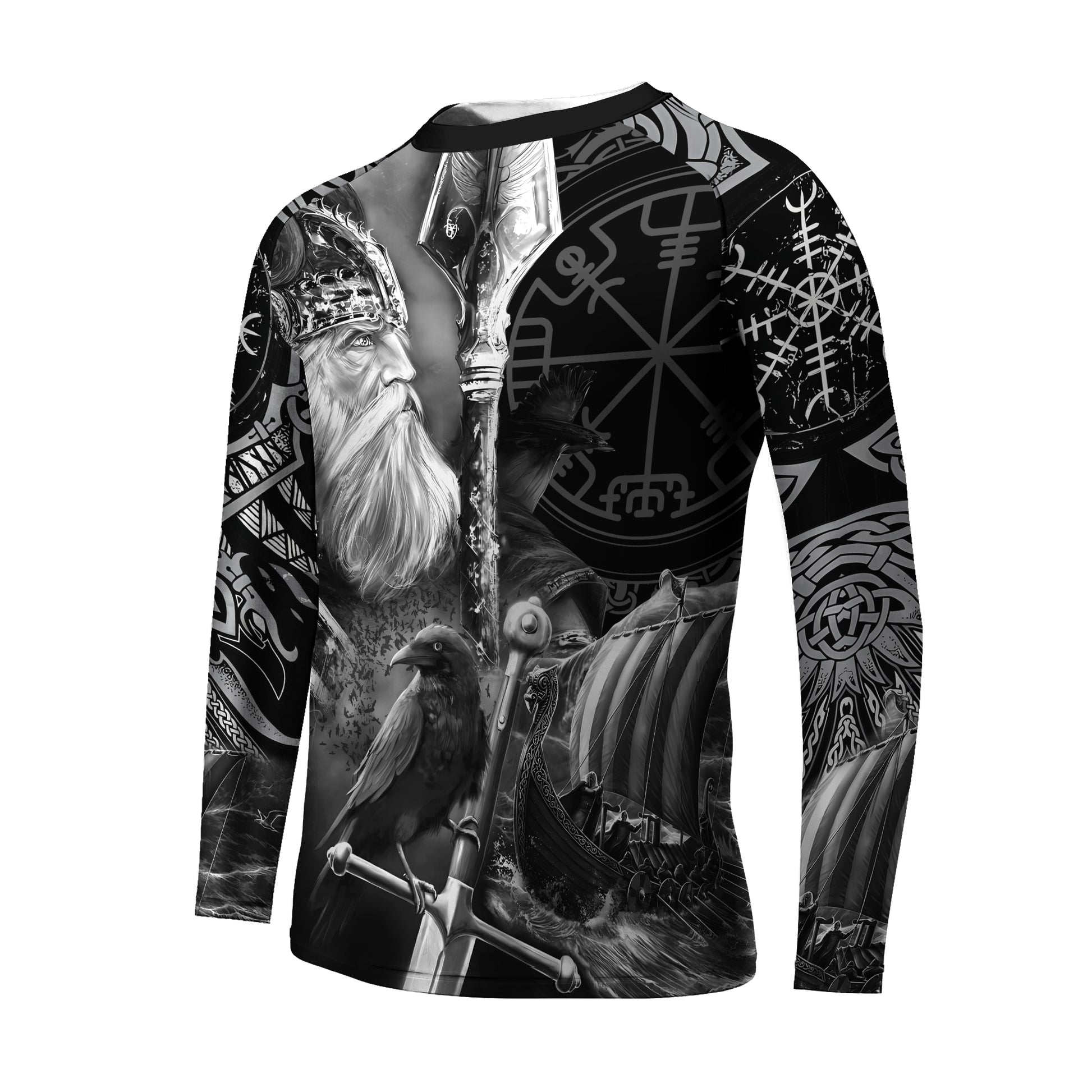 Odin Viking Symbol Kids Rash Guard