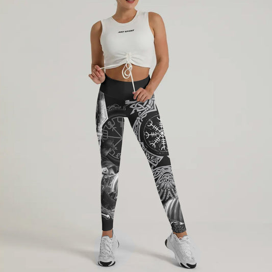 Odin Viking Symbol Leggings