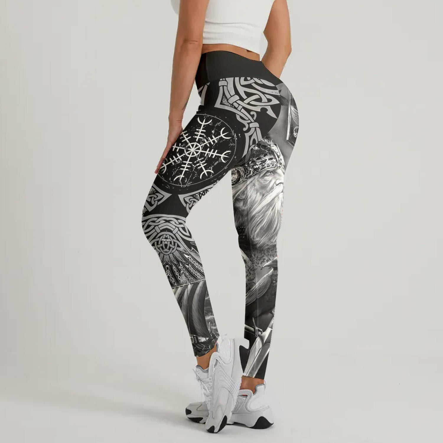 Odin Viking Symbol Leggings
