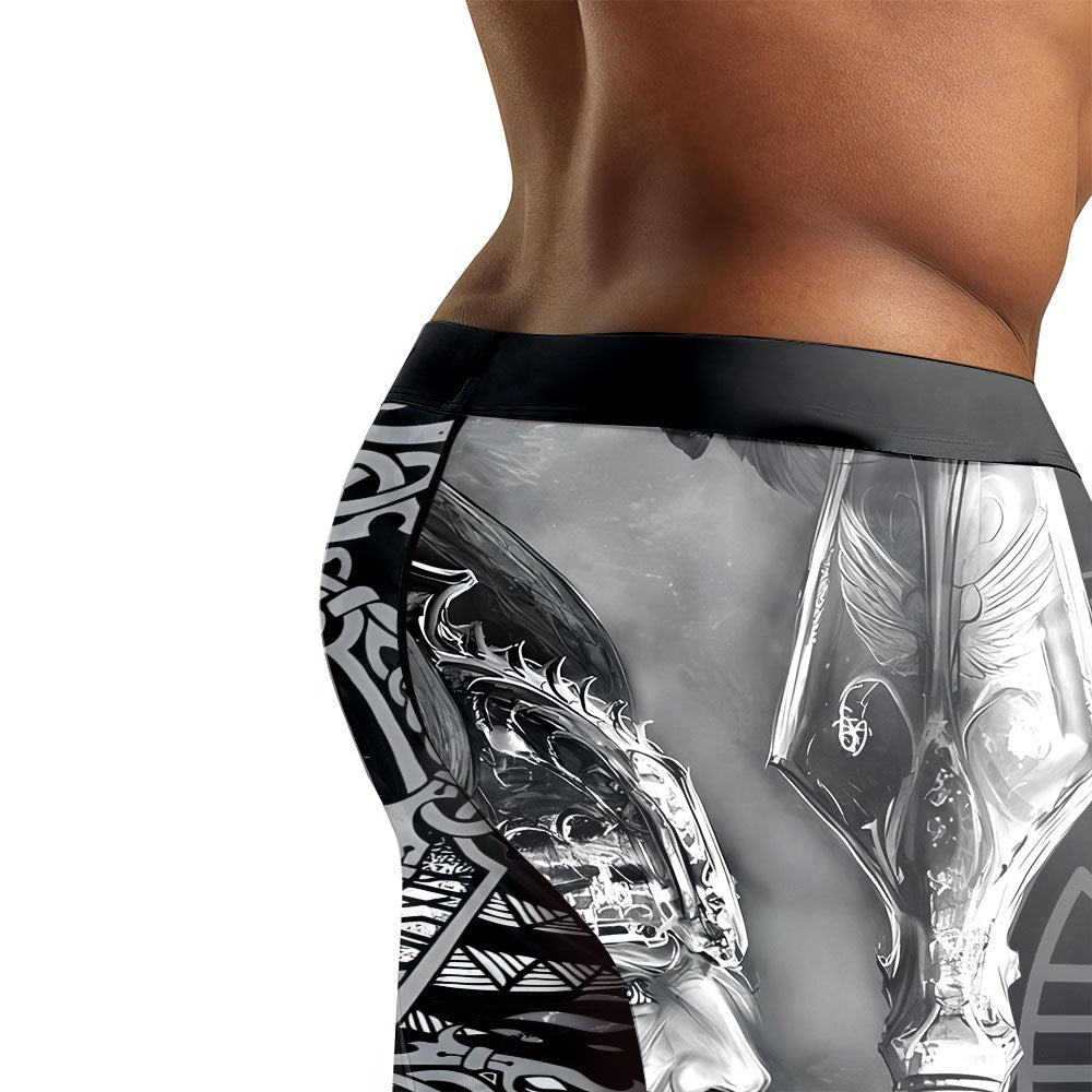 Odin Viking Symbol Men's Compression Leggings