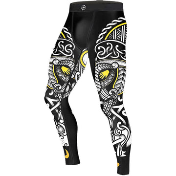 Odin' Eyes Men's Compression Leggings - BattleFitGear