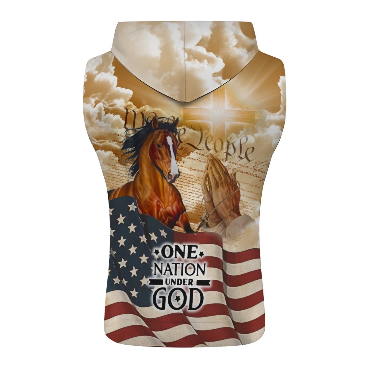 One Nation Under God Pullover & Zip Hoodie - BattleFitGear