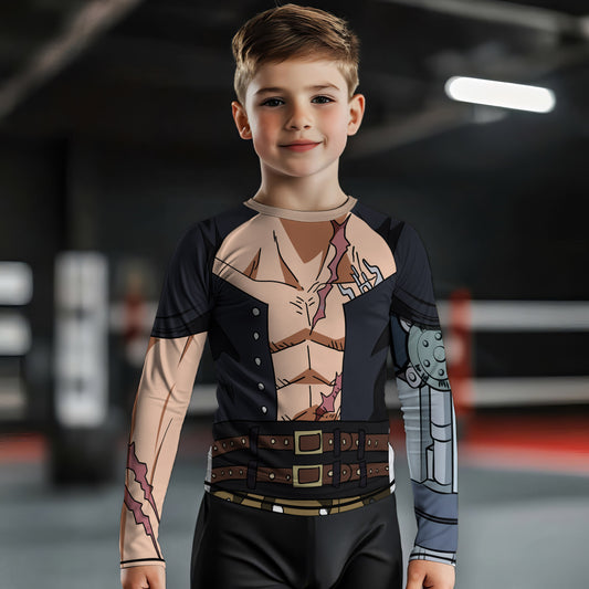 One Piece Eustass Kid Kids Rash Guard