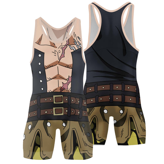 One Piece Eustass Kid Wrestling Singlets