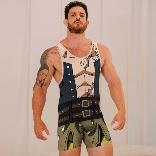 One Piece Eustass Kid Wrestling Singlets