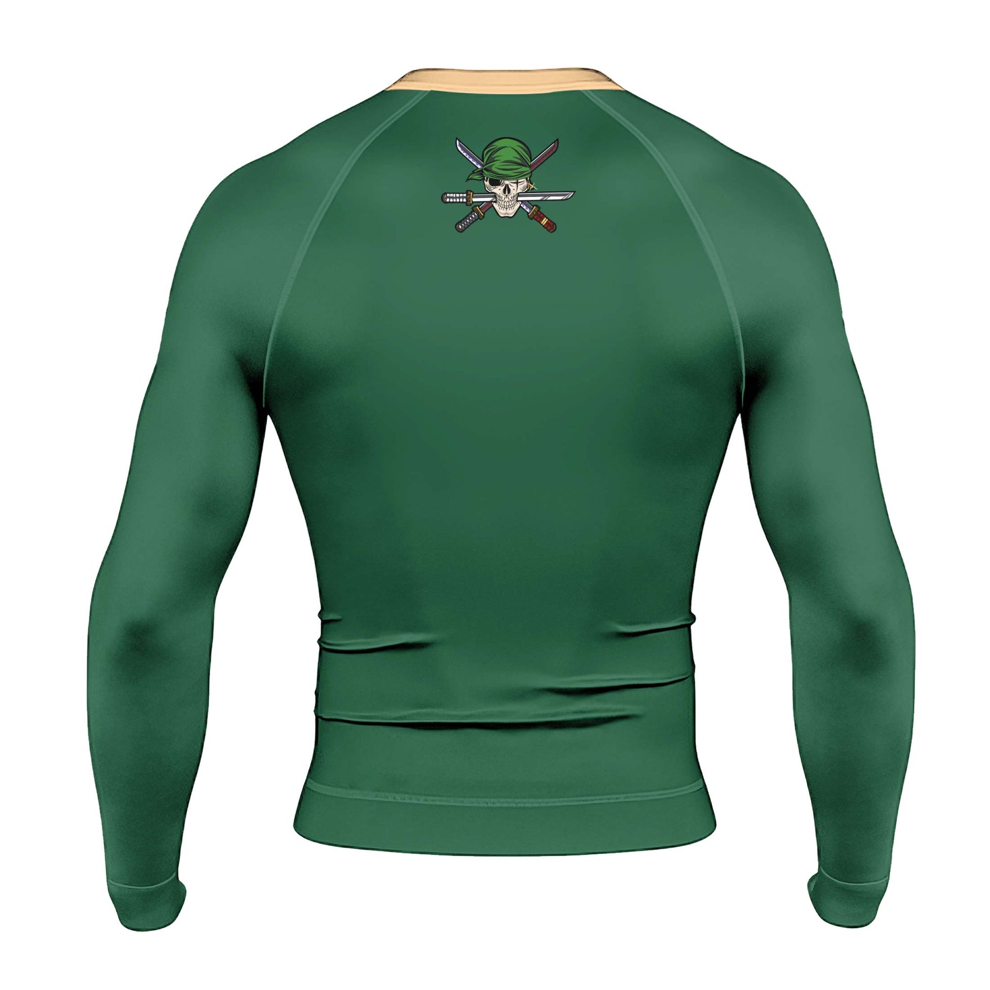 One Piece Zoro Timeskip Men's Long Sleeve Rash Guard