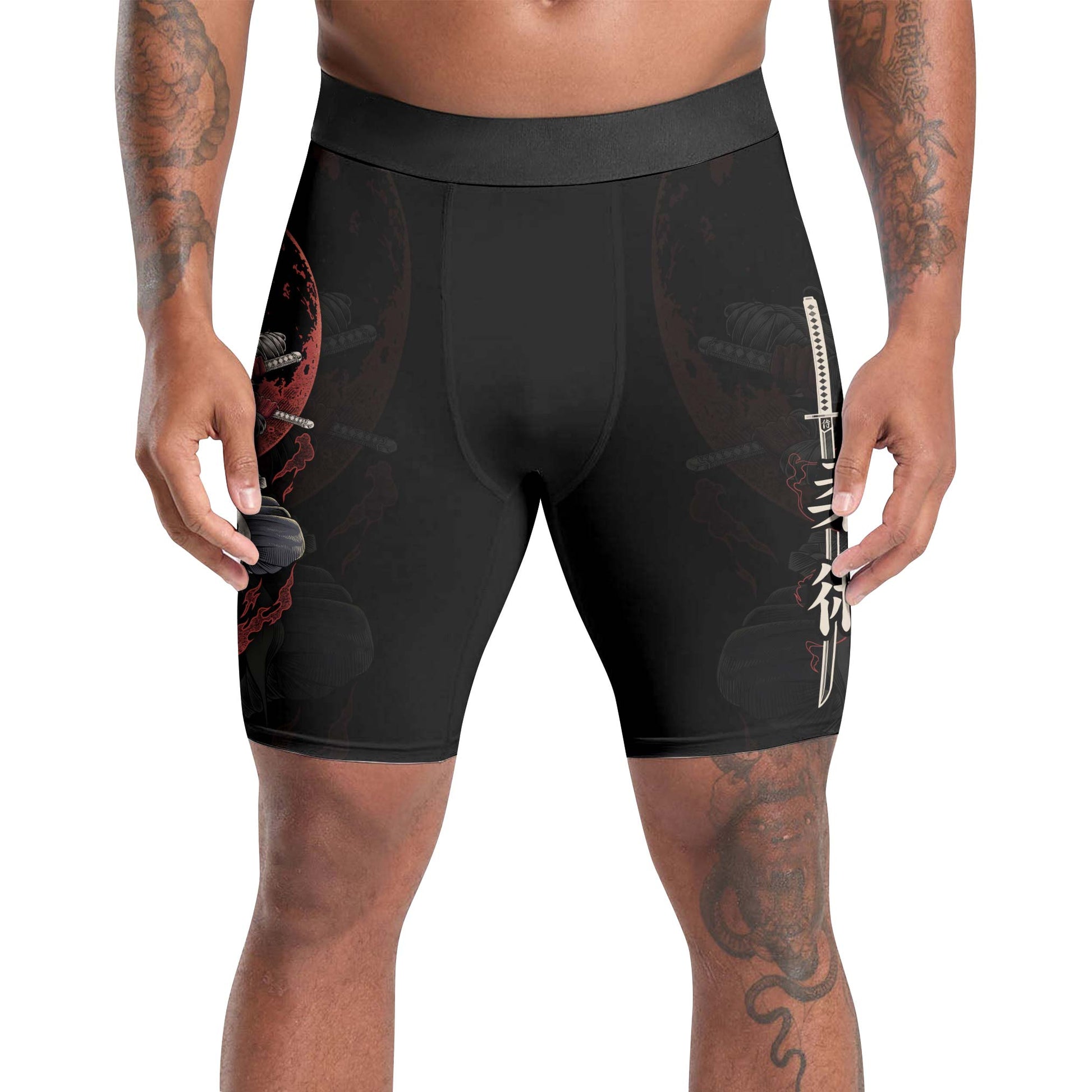 Oni Samurai Compression Shorts