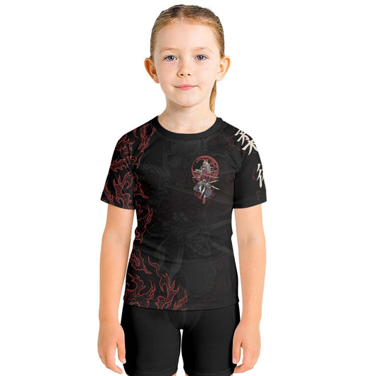 Oni Samurai Kids Rash Guard