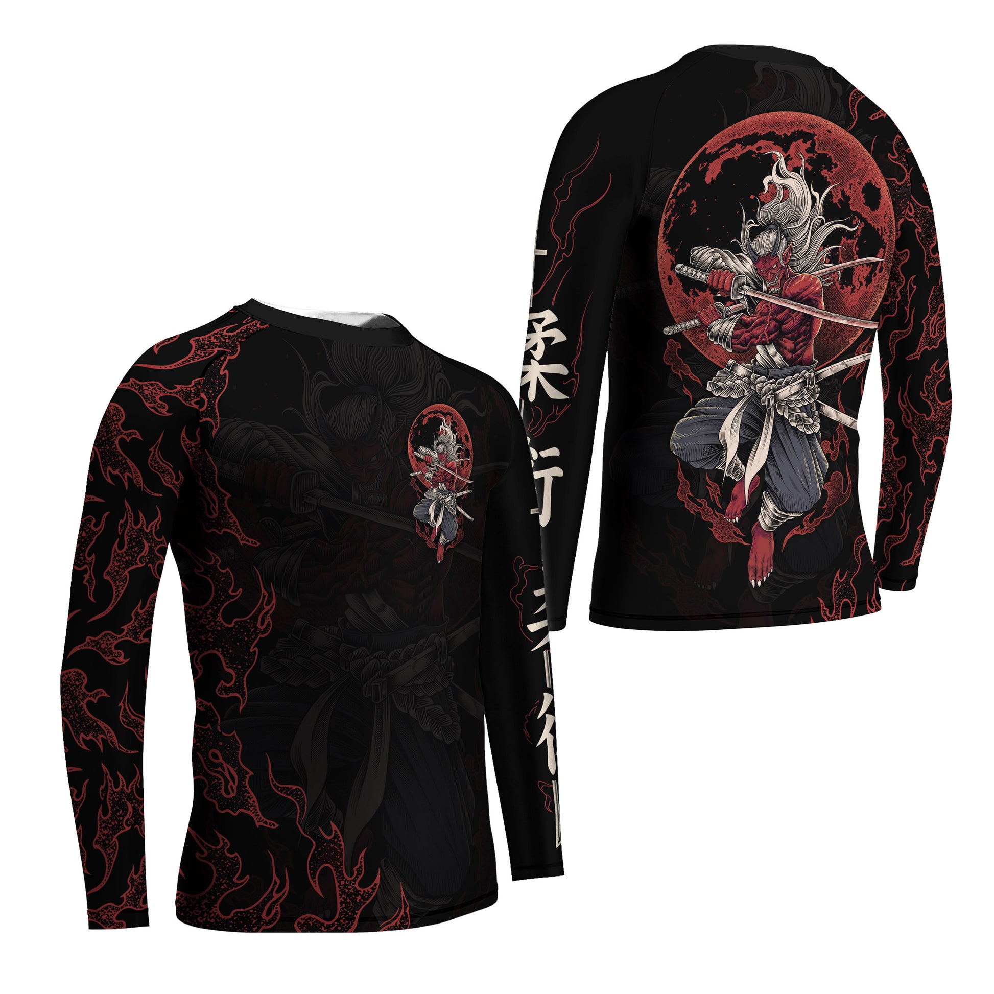Oni Samurai Kids Rash Guard