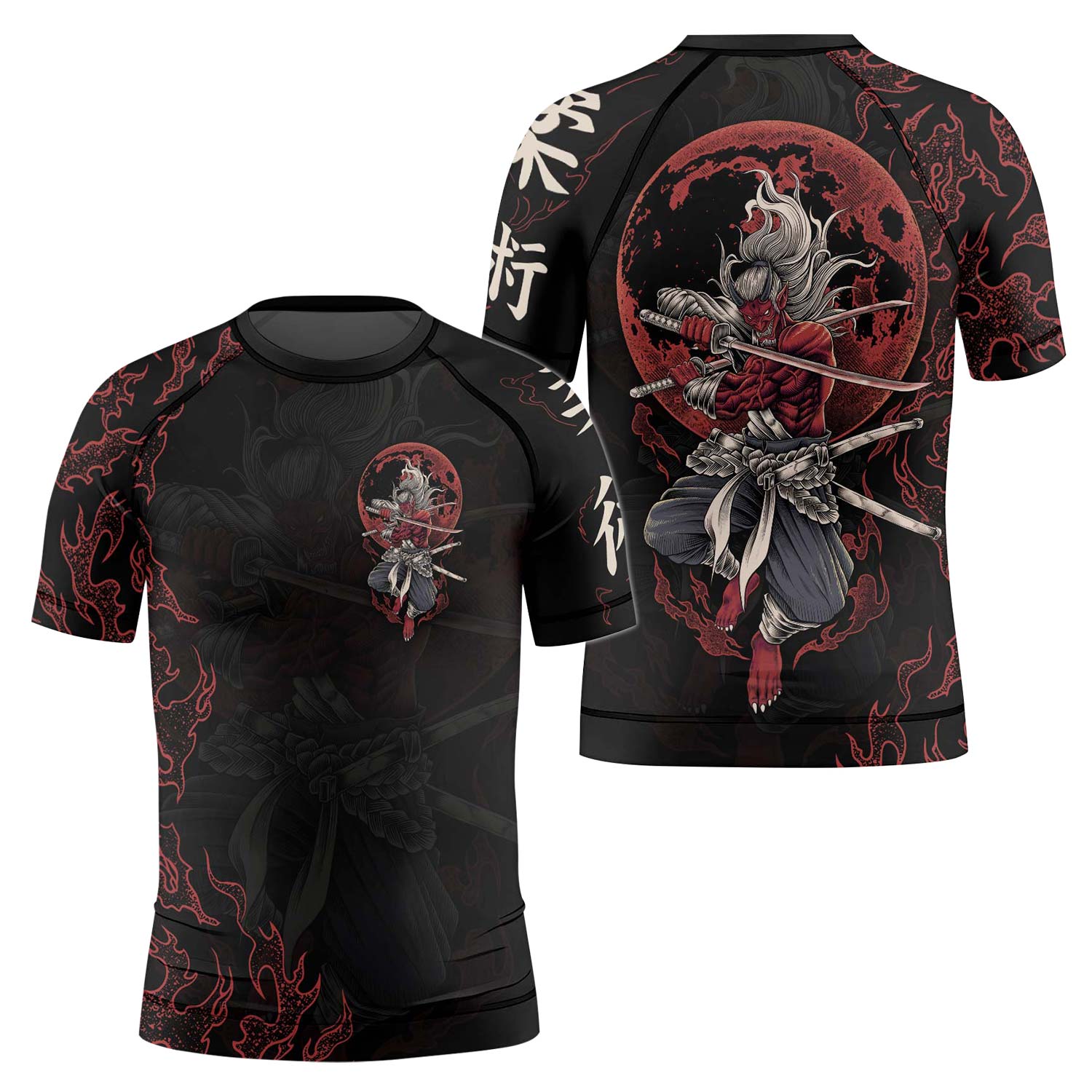 Oni Samurai Kids Rash Guard