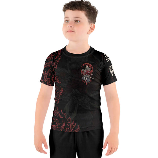 Oni Samurai Kids Rash Guard