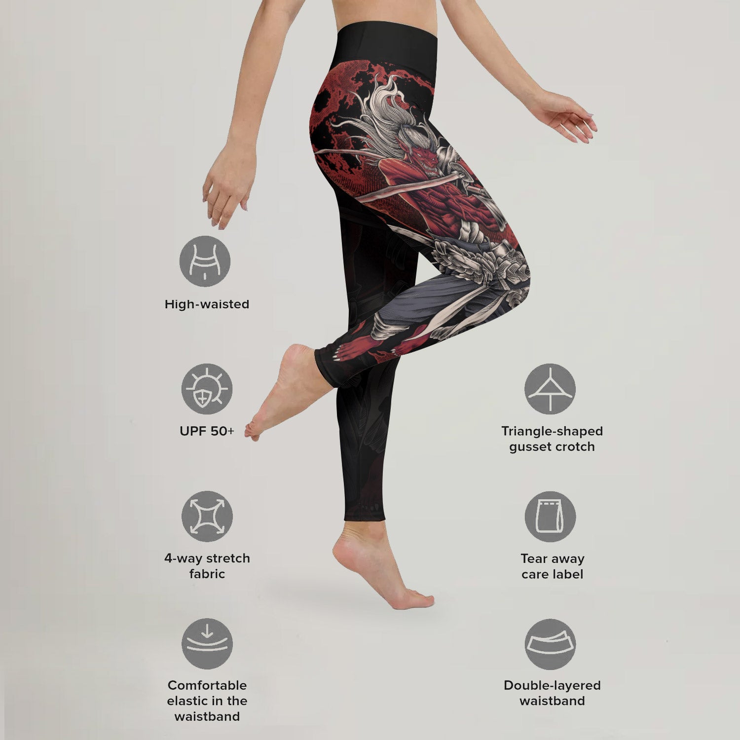 Oni Samurai Leggings