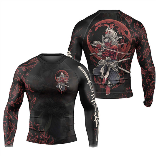 Oni Samurai Men's Long Sleeve Rash Guard