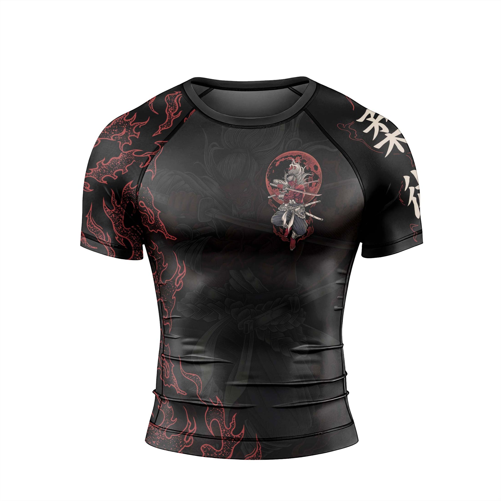 Oni Samurai Men's Short Sleeve Rash Guard