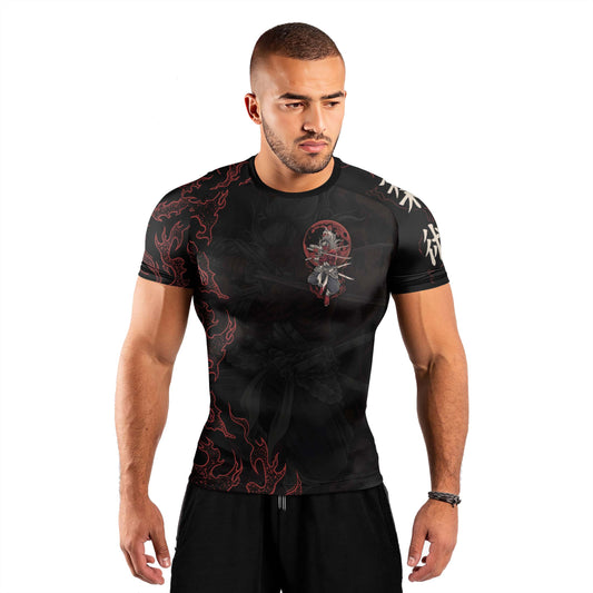 Oni Samurai Men's Short Sleeve Rash Guard