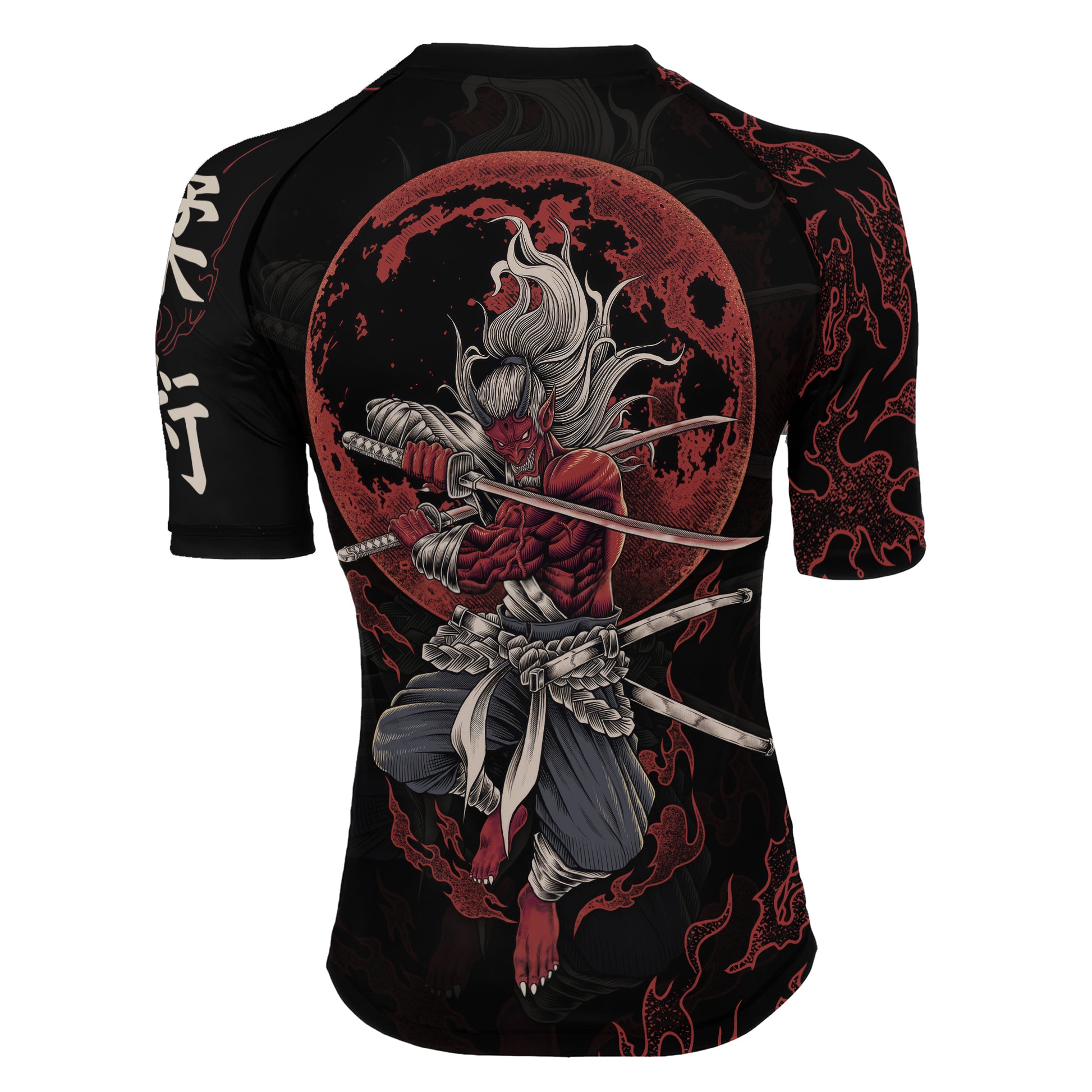 Oni Samurai Women's Short Sleeve Rash Guard