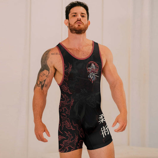 Oni Samurai Wrestling Singlets