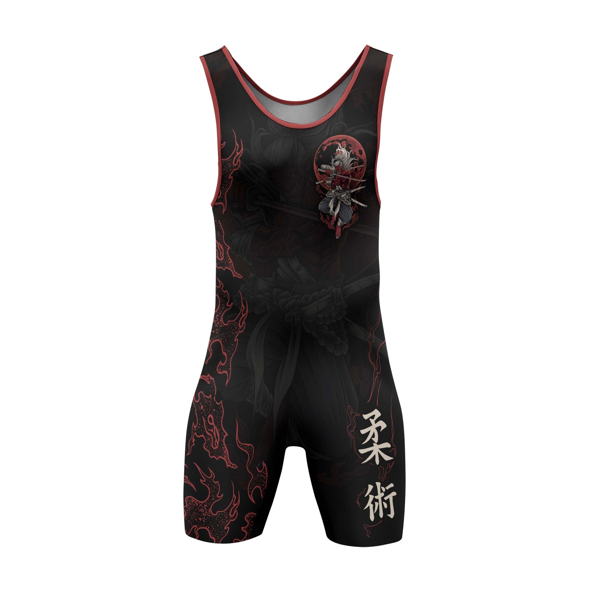 Oni Samurai Wrestling Singlets