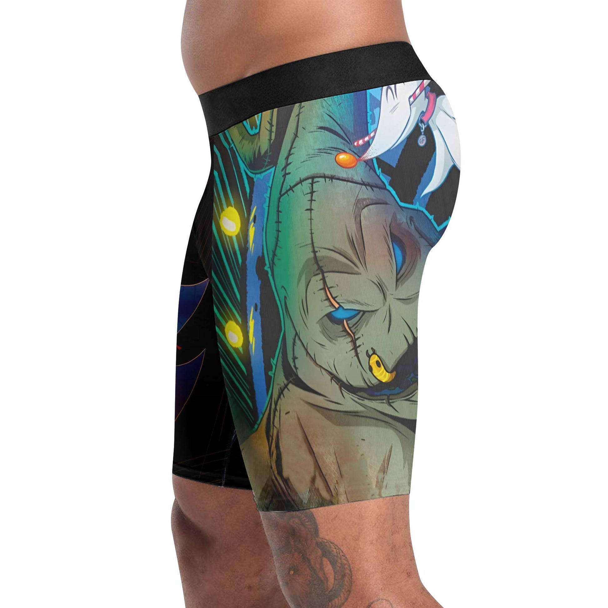 Oogie Boogie Christmas Compression Shorts