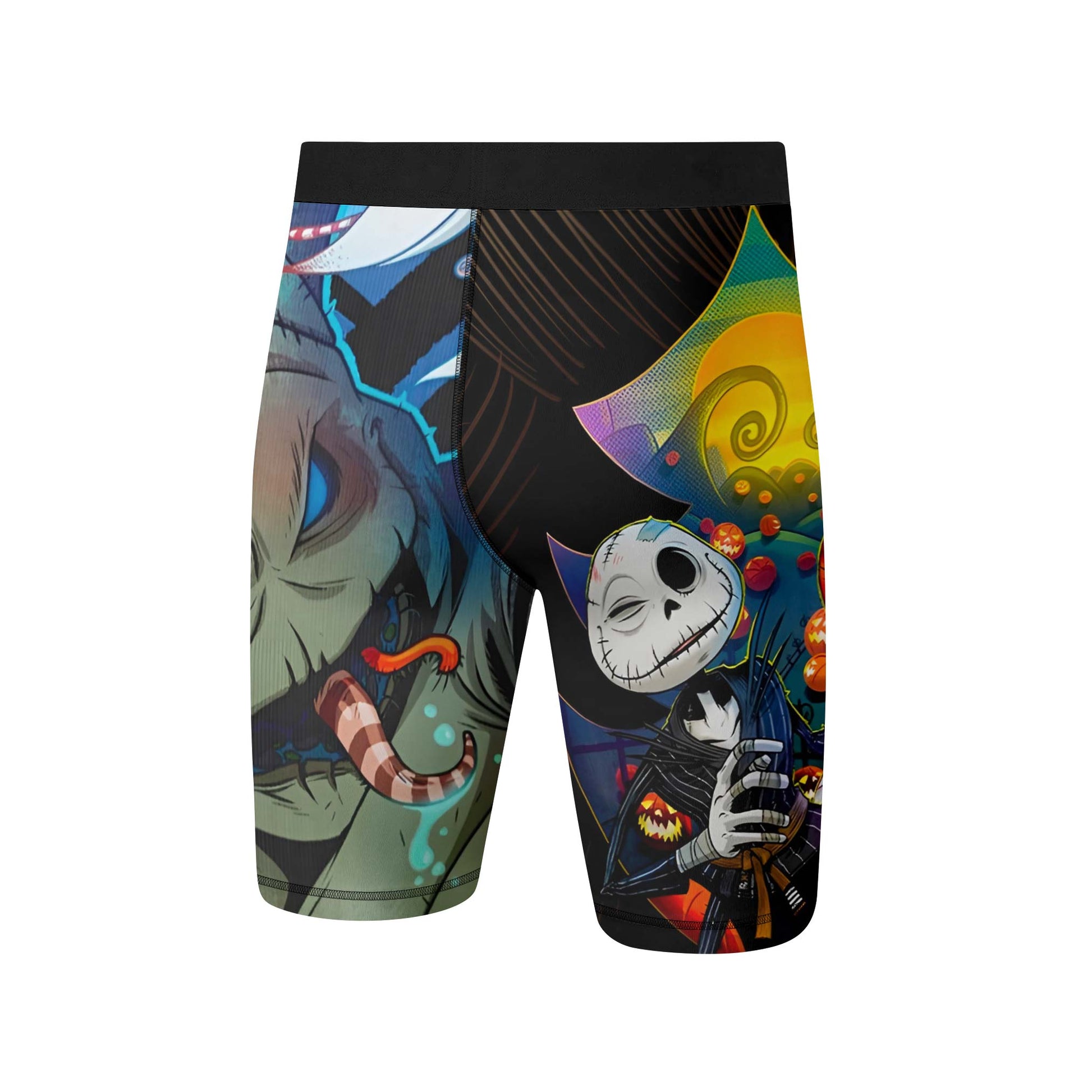 Oogie Boogie Christmas Compression Shorts
