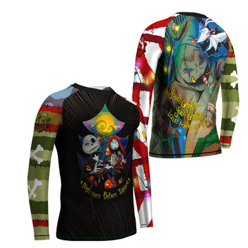 Oogie Boogie Christmas Kids Rash Guard