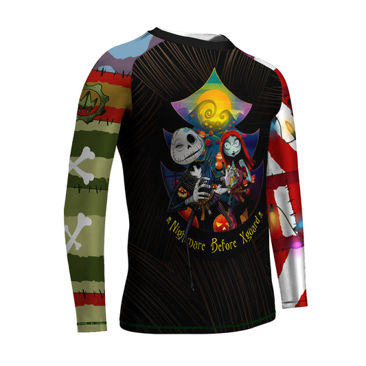 Oogie Boogie Christmas Kids Rash Guard