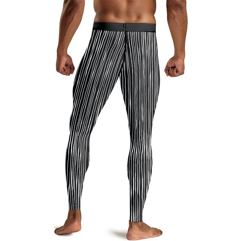 Outfit Jack Skellington Men's Compression Leggings - BattleFitGear