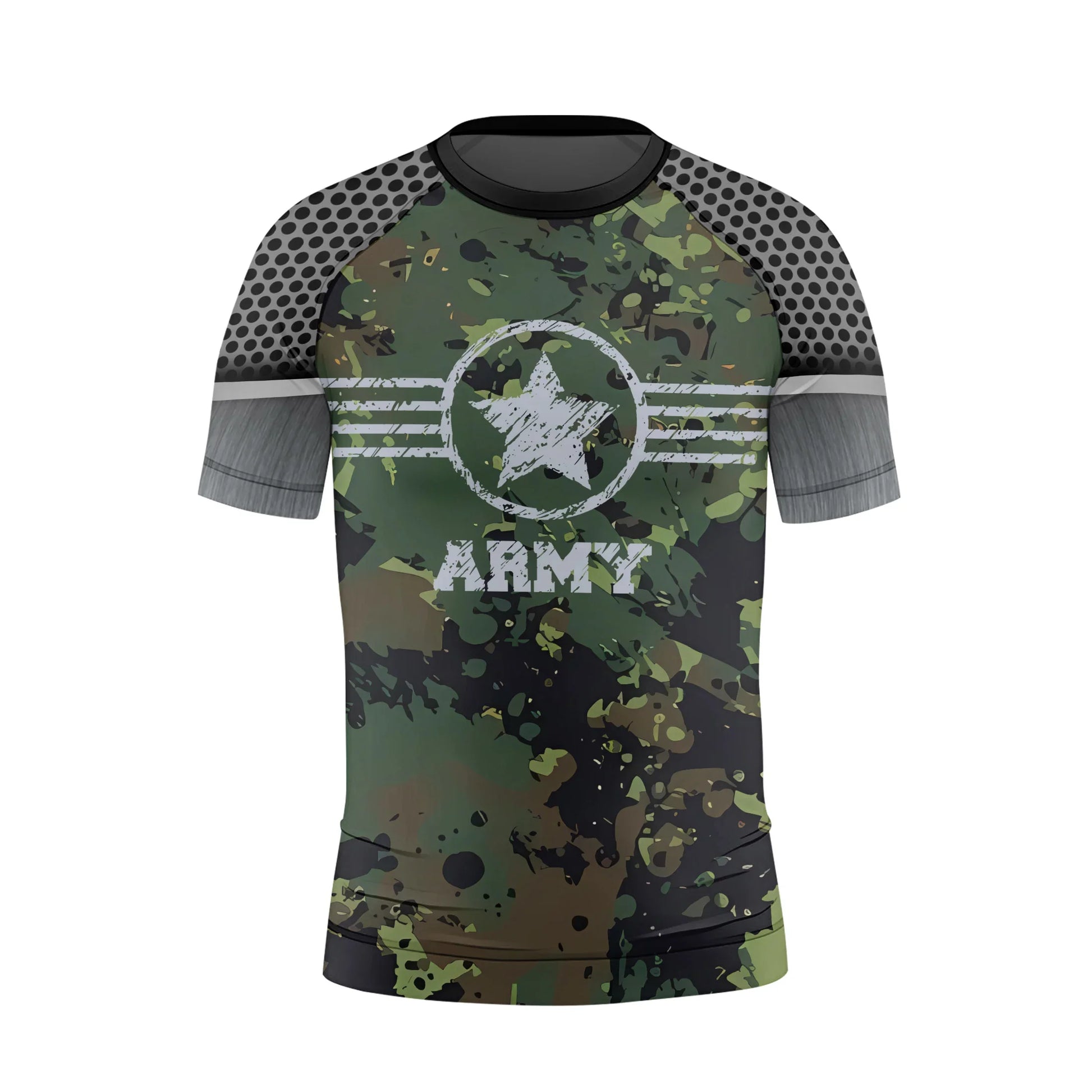 Personalized Jungle Army Kids Rash Guard