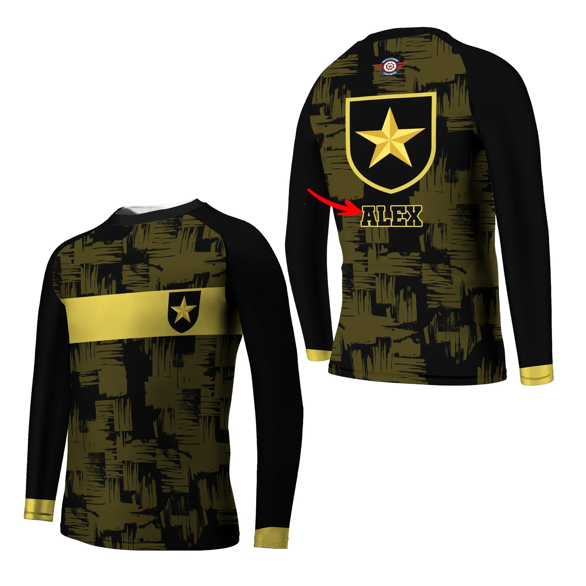 Personalized Partai Ummat Kids Rash Guard