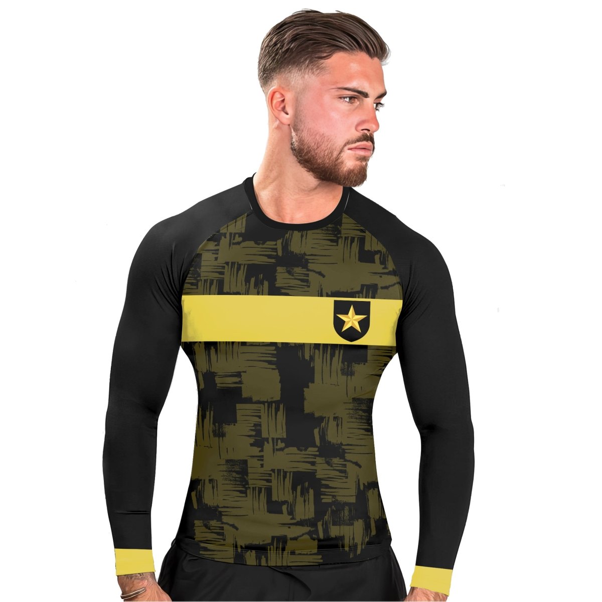 Personalized Partai Ummat Men's Long Sleeve Rash Guard - BattleFitGear