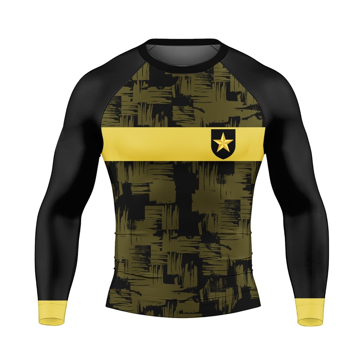 Personalized Partai Ummat Men's Long Sleeve Rash Guard - BattleFitGear