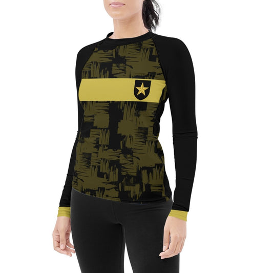 Personalized Partai Ummat Women's Long Sleeve Rash Guard - BattleFitGear