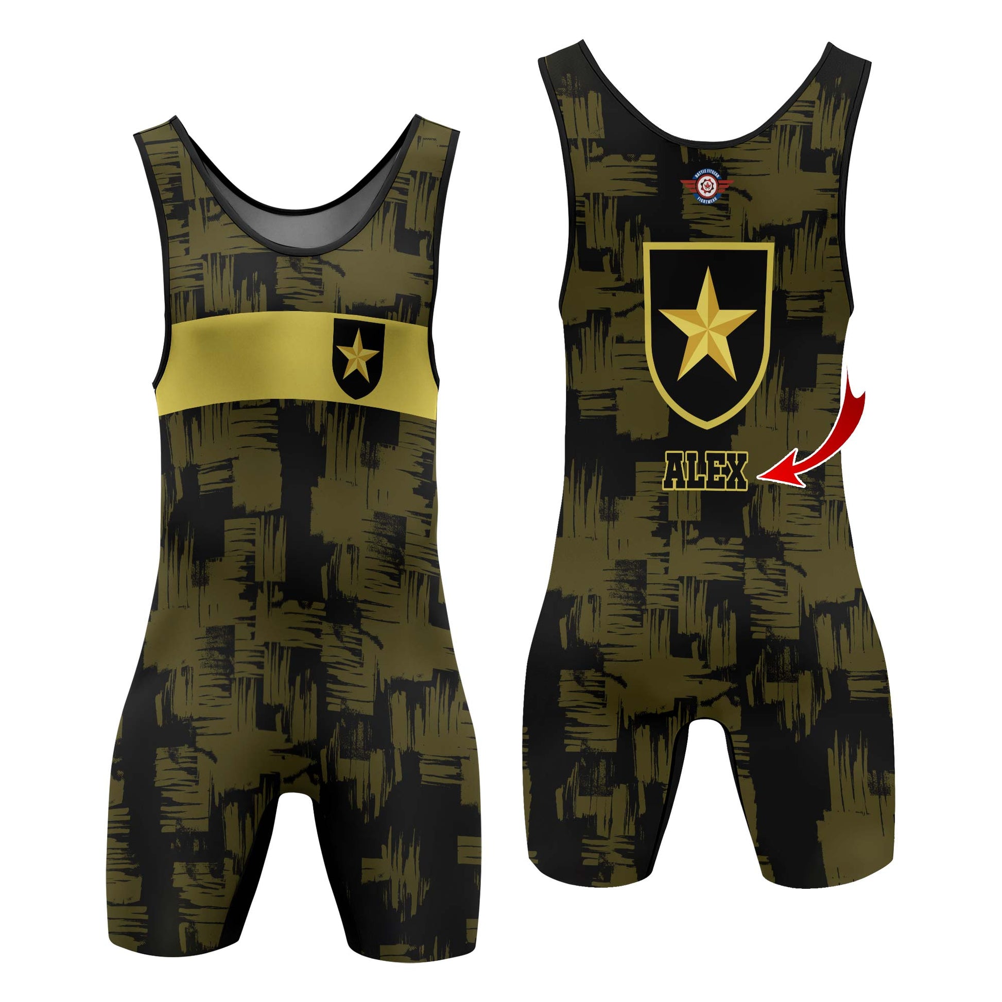 Personalized Partai Ummat Wrestling Singlets